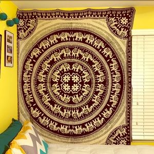 Black and White tapestry